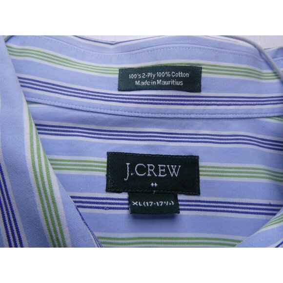 JCrew Men's Long Sleeve Dress Shirt Size‎ XL 17-17.5 - Picture 4 of 4